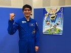 「宇宙なんちゃら こてつくん」に宇宙飛行士・大西卓哉が出演、こてつたちにプレゼント