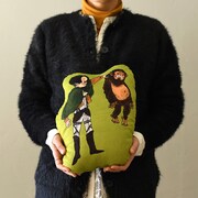 ダイカットクッションの1種。