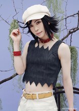 三井淳平扮する猫娘。