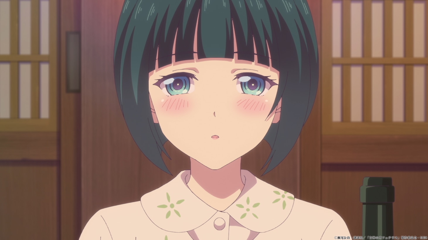 TVアニメ「女神のカフェテラス」小野白菊のキャラクターPVより。