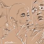 井上三太が窪塚洋介主演「Sin Clock」にイラスト描き下ろし、真鍋昌平のコメントも公開