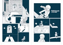 「坂月さかな作品集 プラネタリウム・ゴースト・トラベル」より。