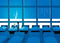 「坂月さかな作品集 プラネタリウム・ゴースト・トラベル」より。