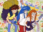 アニメ「GS美神」より。