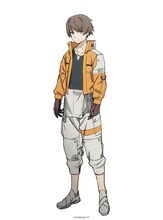 カナタ（CV：大塚剛央）。ロックタウンで暮らすドリフター見習いの青年。ガラクタ漁りや旧文明の遺産の回収で日銭を稼ぎつつ、いつか一人前のドリフターになることを夢見ている。