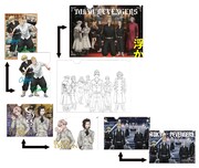 「東京リベンジャーズ クリアファイルブックvol.2」のクリアファイル。