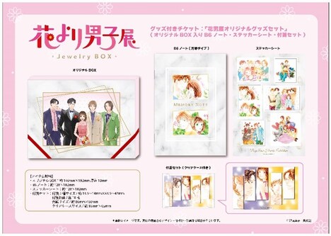 グッズ付き入場券でもらえるグッズ。