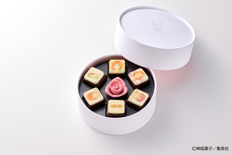 「花より男子」とのコラボによるバレンタインチョコレート。