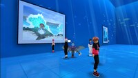 「METAVERSE WORLD」出水ぽすか参加時の様子。
