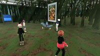 「METAVERSE WORLD」出水ぽすか参加時の様子。