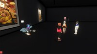 「METAVERSE WORLD」出水ぽすか参加時の様子。
