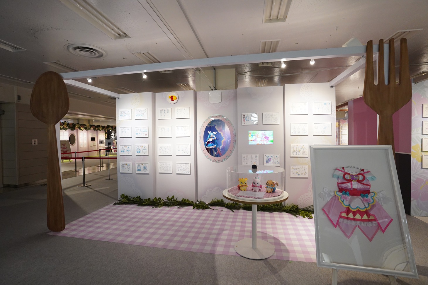 「デリシャスパーティ♡プリキュア」のコーナー。