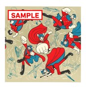 特典の大型千代紙。