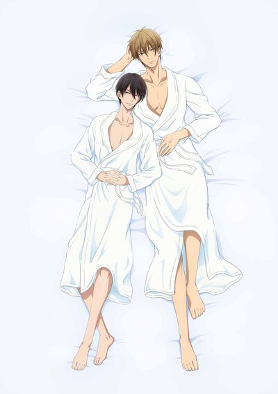 高人と准太の描き下ろしイラスト。