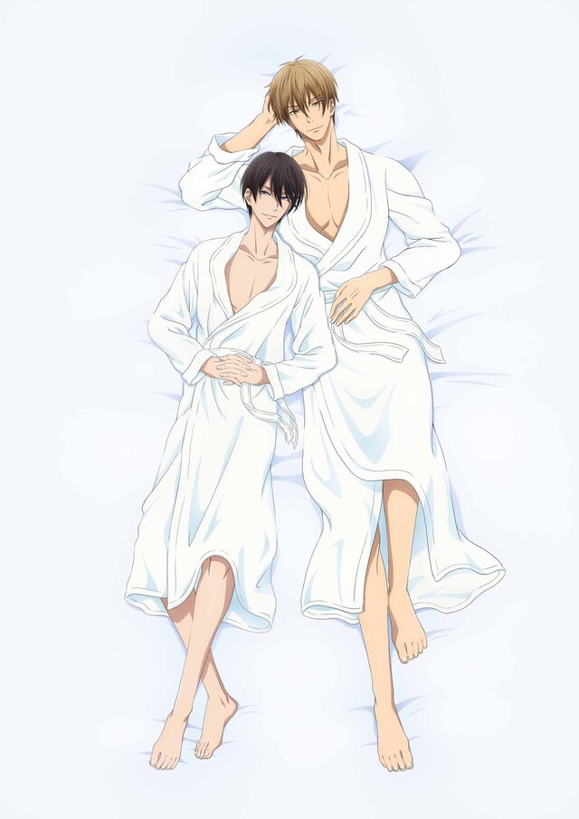 高人と准太の描き下ろしイラスト。