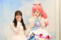 キュアプリズムと加隈亜衣。