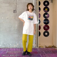 ビッグTシャツ（デンジとポチタ）着用イメージ
