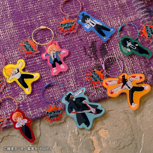 ビッグアクリルキーホルダー - 「チェンソーマン」ポップに描き下ろし