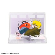 アクリルジオラマ（デンジとポチタ）