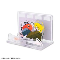 アクリルジオラマ（デンジとポチタ）