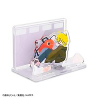 アクリルジオラマ（デンジとポチタ）