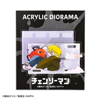 アクリルジオラマ（デンジとポチタ）