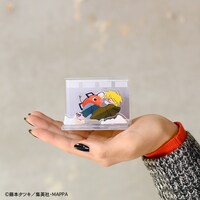 アクリルジオラマ（デンジとポチタ）