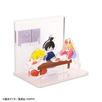 アクリルジオラマ（早川家の食卓）