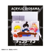 アクリルジオラマ（早川家の食卓）