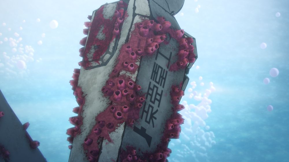 「大雪海のカイナ」第1話から第4話のダイジェストムービーより。