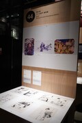 紗久楽さわ「百と卍」の展示。