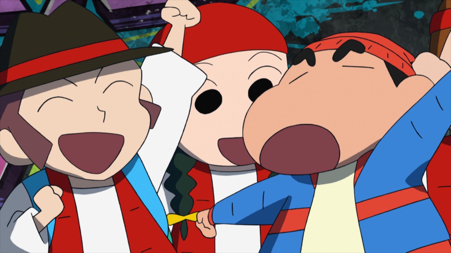 「フリースタイルしんちゃん カスカベのラッパー」より。 (c)臼井儀人/双葉社・シンエイ・テレビ朝日・ＡＤＫ