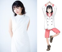 クク（CV：黒沢ともよ）。壁の中の世界で暮らす子供の1人。いつも活発に動き回っている。