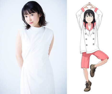 クク（CV：黒沢ともよ）。壁の中の世界で暮らす子供の1人。いつも活発に動き回っている。