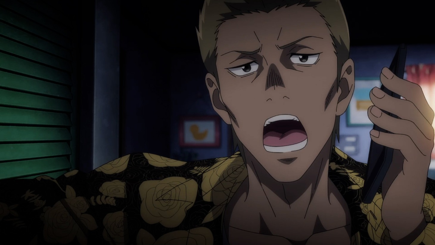 アニメ「マイホームヒーロー」第1弾PVより。(c)山川直輝・朝基まさし・講談社／「マイホームヒーロー」製作委員会