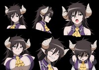 キルマリアのキャラクタービジュアル。 (c)2023 このえ・田口ケンジ/小学館/「異世界 ワンターンキル姉さん」製作委員会