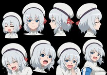 ソフィのキャラクタービジュアル。 (c)2023 このえ・田口ケンジ/小学館/「異世界 ワンターンキル姉さん」製作委員会