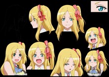 グローリアのキャラクタービジュアル。 (c)2023 このえ・田口ケンジ/小学館/「異世界 ワンターンキル姉さん」製作委員会