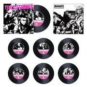 「ブラインド式レコード型コースター」