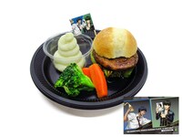 「青峰と土方のてりやきバーガープレート マヨラーVer.」