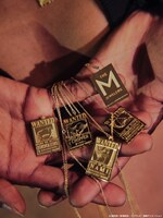 「Wanted Letter Plate Necklace」