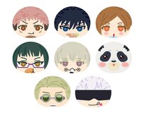 「呪術廻戦」のキャラクターをモチーフとした「おまんじゅうにぎにぎマスコット2」。