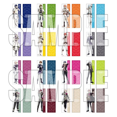 アニメイト限定クリアしおりセット付ムビチケ前売券でもらえるクリアしおり。