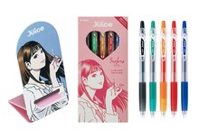 「ジュース 生見愛瑠x江口寿史コラボイラストパッケージ」のイメージ。