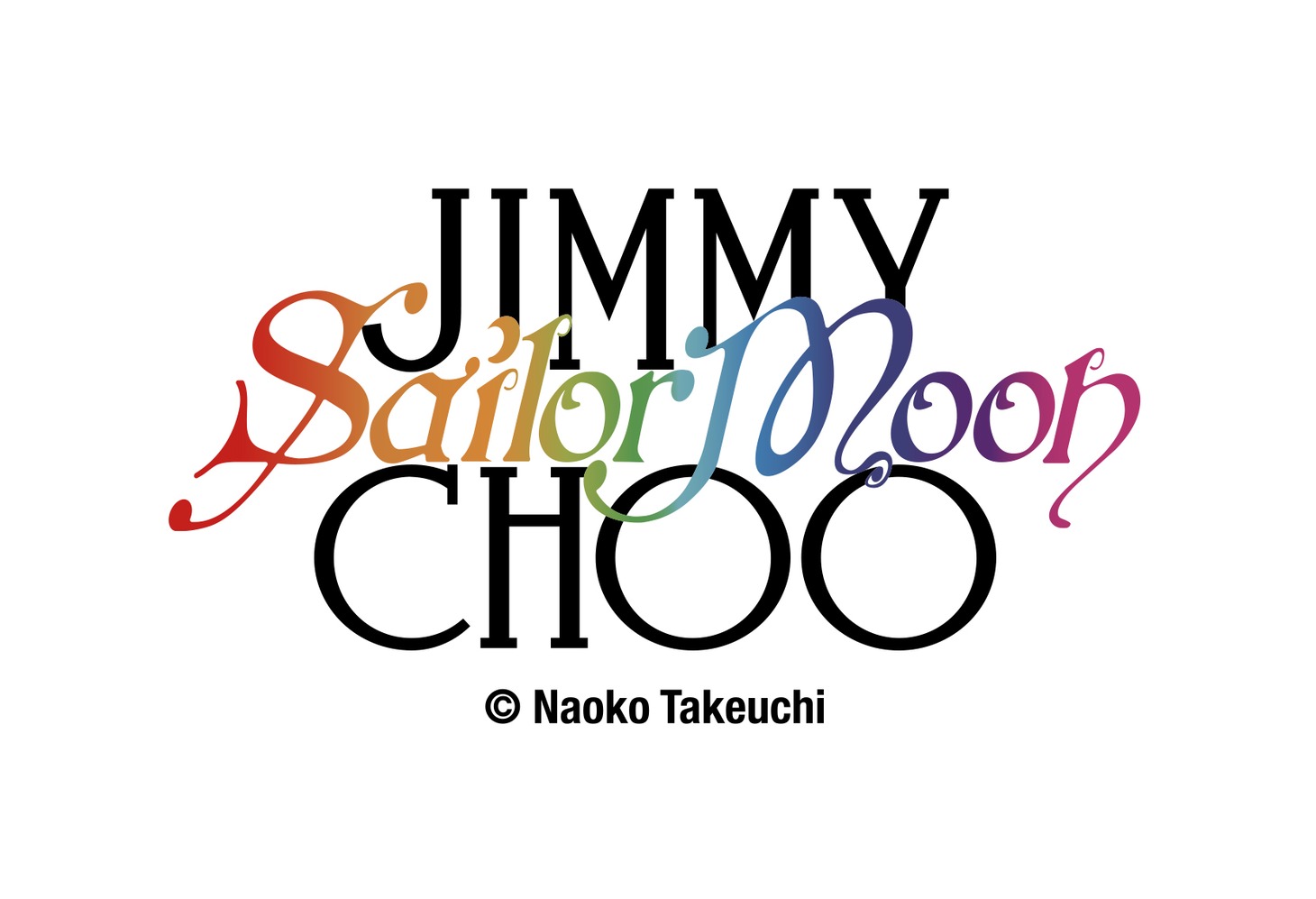 「JIMMY CHOO × PRETTY GUARDIAN SAILOR MOON」ロゴ