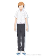 南条ハルヤ(CV:島崎信長)。市川、山田の1学年上の先輩。通称「ナンパイセン」、または「ナンパイ」。チャラ男で、幾度となく山田にアプローチをかけている。(c)桜井のりお(秋田書店)/僕ヤバ製作委員会