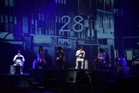 「-音読Stage- Story of Songs Track1 ORANGE RANGE」初日公演の様子。