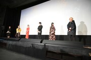 映画「零落」舞台挨拶付き完成披露上映会より。