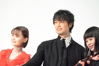 映画「零落」舞台挨拶付き完成披露上映会より。