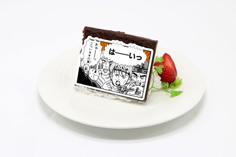 「ごつい顔のケーキ」